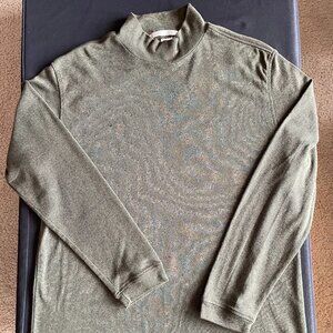 Perry Ellis Mens Sweater Gray Crewneck